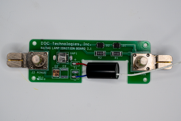Nd:YAG ignition PCB (Complete with electrodes)